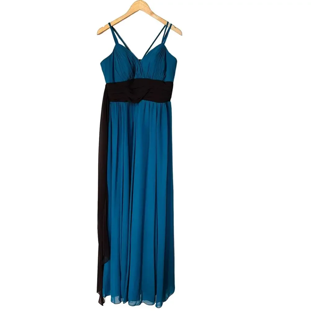Alexia Designs Spagetti Strap Maxi Dress Size 14 NWT - Picture 6 of 6